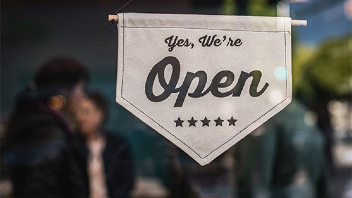 Open Sign