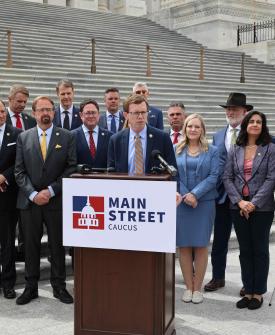 Main Street Caucus Press Conference on May 20, 2025